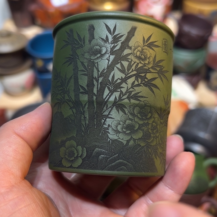茶杯紫砂宜兴紫砂主人杯
