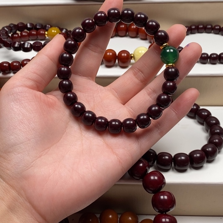 核桃手串/手链一***刘猴头雕刻