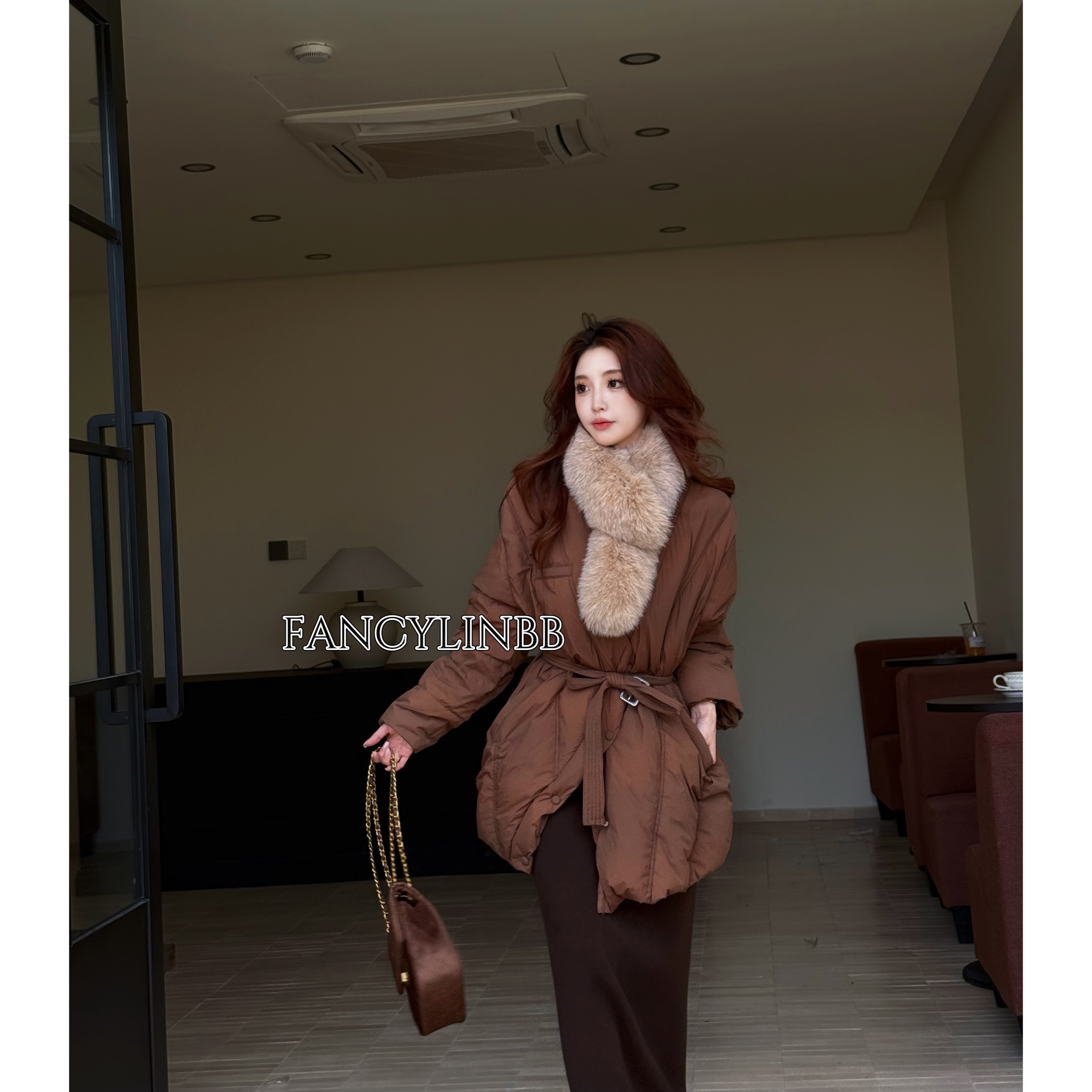 【女萝】林北鼻·90白鸭绒（可溯源）莫兰迪高定羽绒服外套