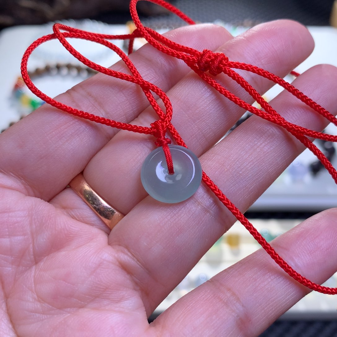 未镶嵌手链翡翠翡翠高冰晴扣子宝宝款