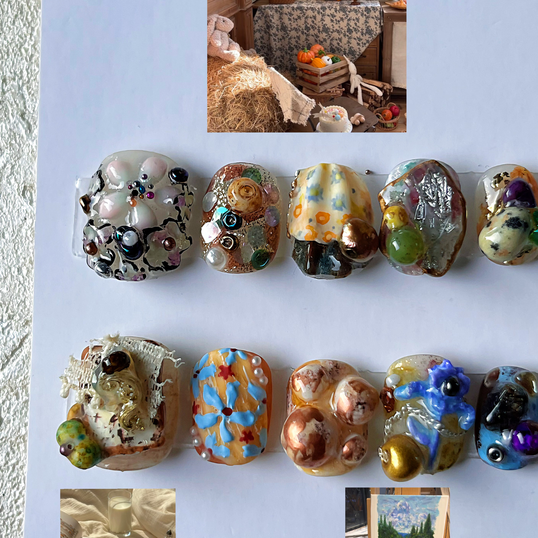 设计师款式零基础变美攻略小众手工穿戴甲