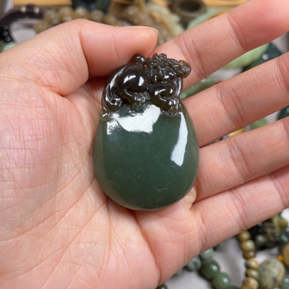 【闪购商品】和田玉未镶嵌挂件