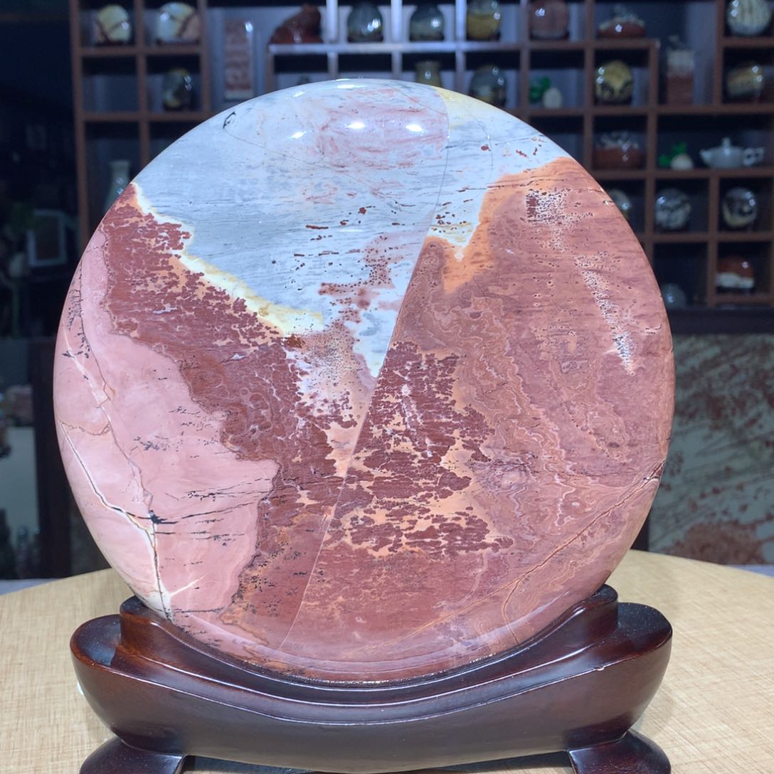 紫砂，广西国画石摆件，收藏观赏