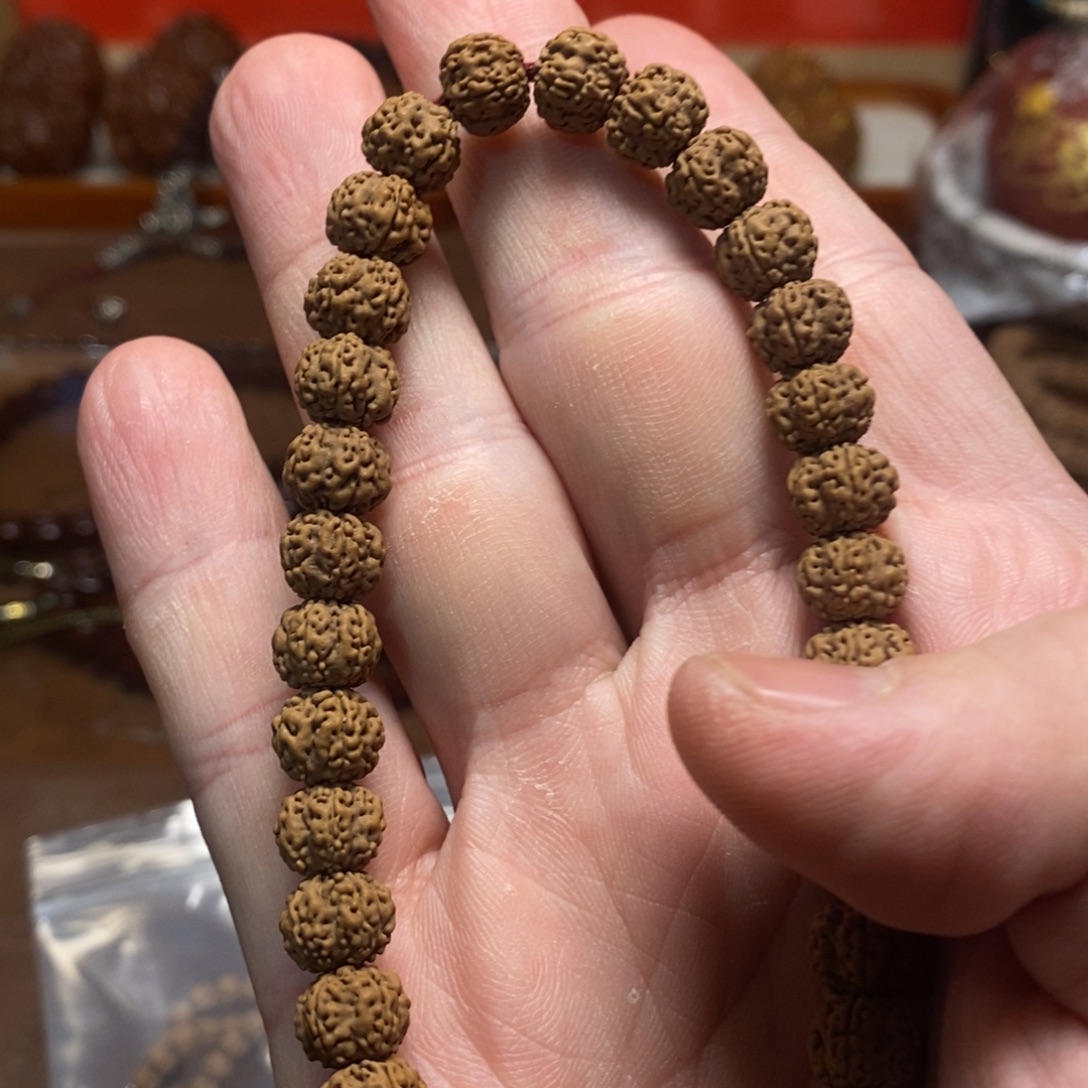 手串金刚菩提09老树梅花