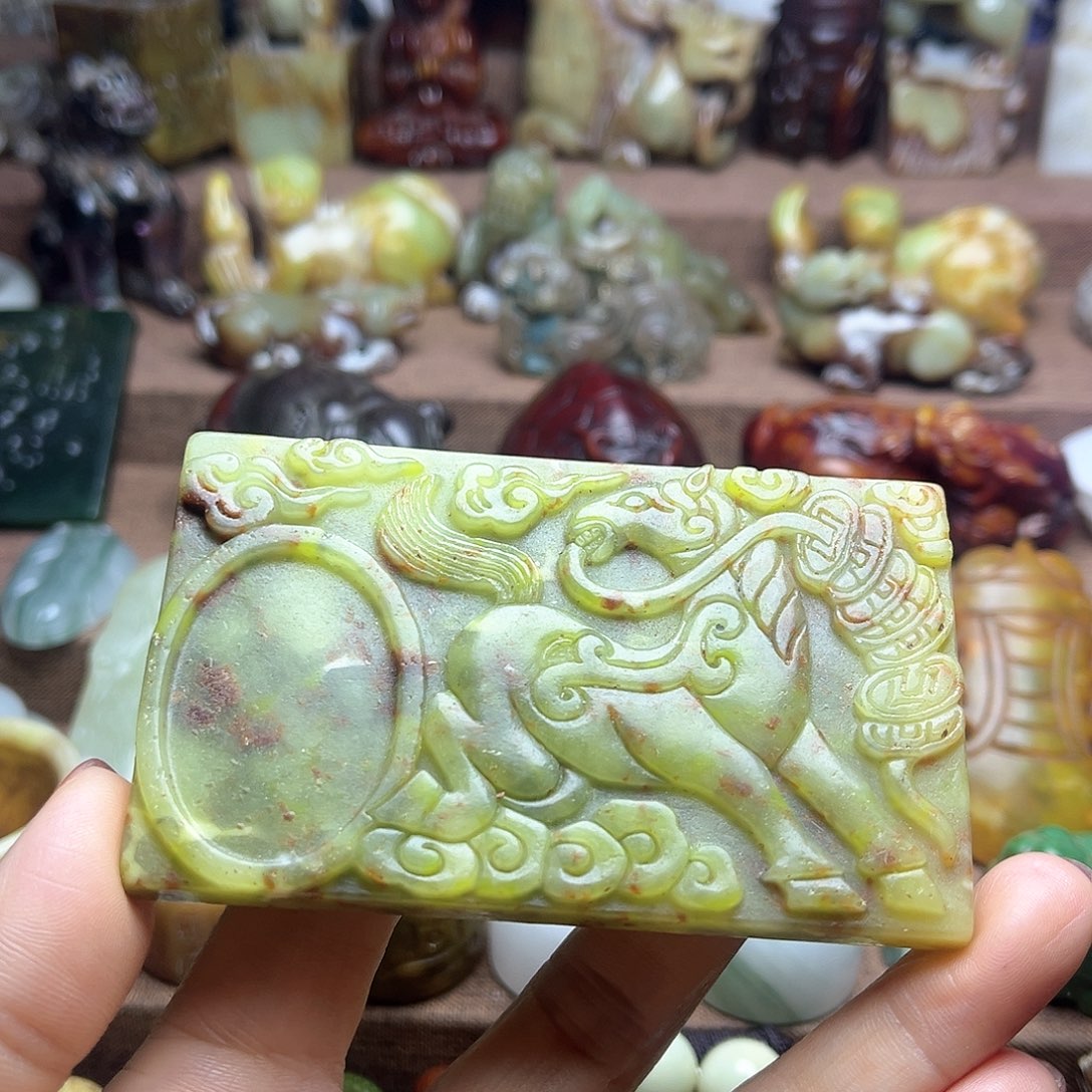 白玉菩提吊坠78。。