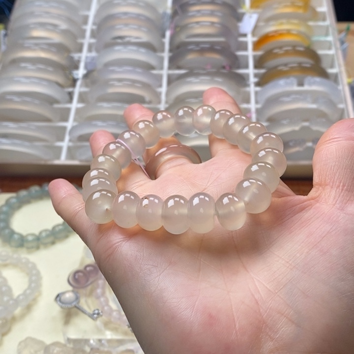 玛瑙/玉髓未镶嵌手链