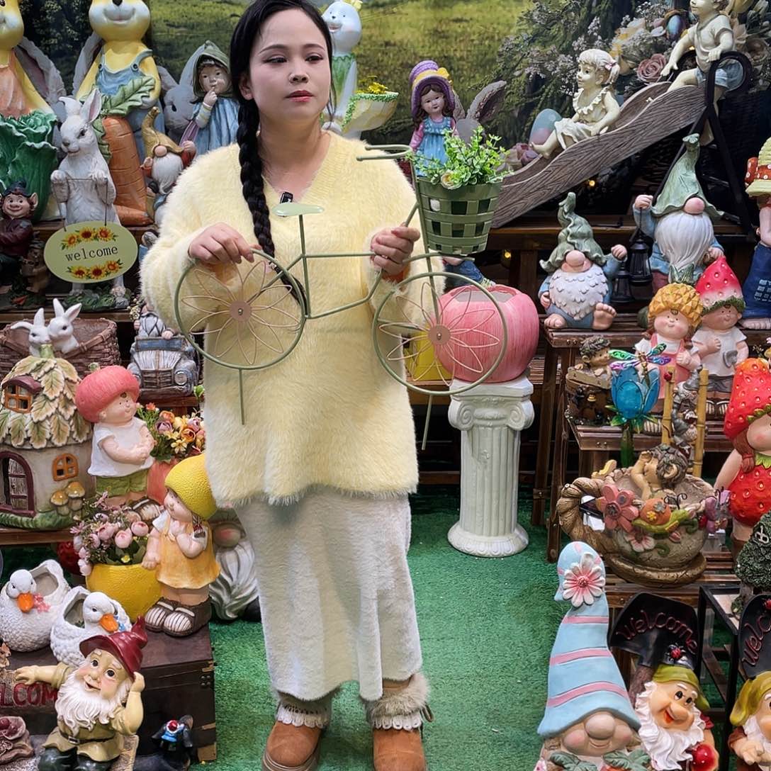 摆件花园摆件红红火火