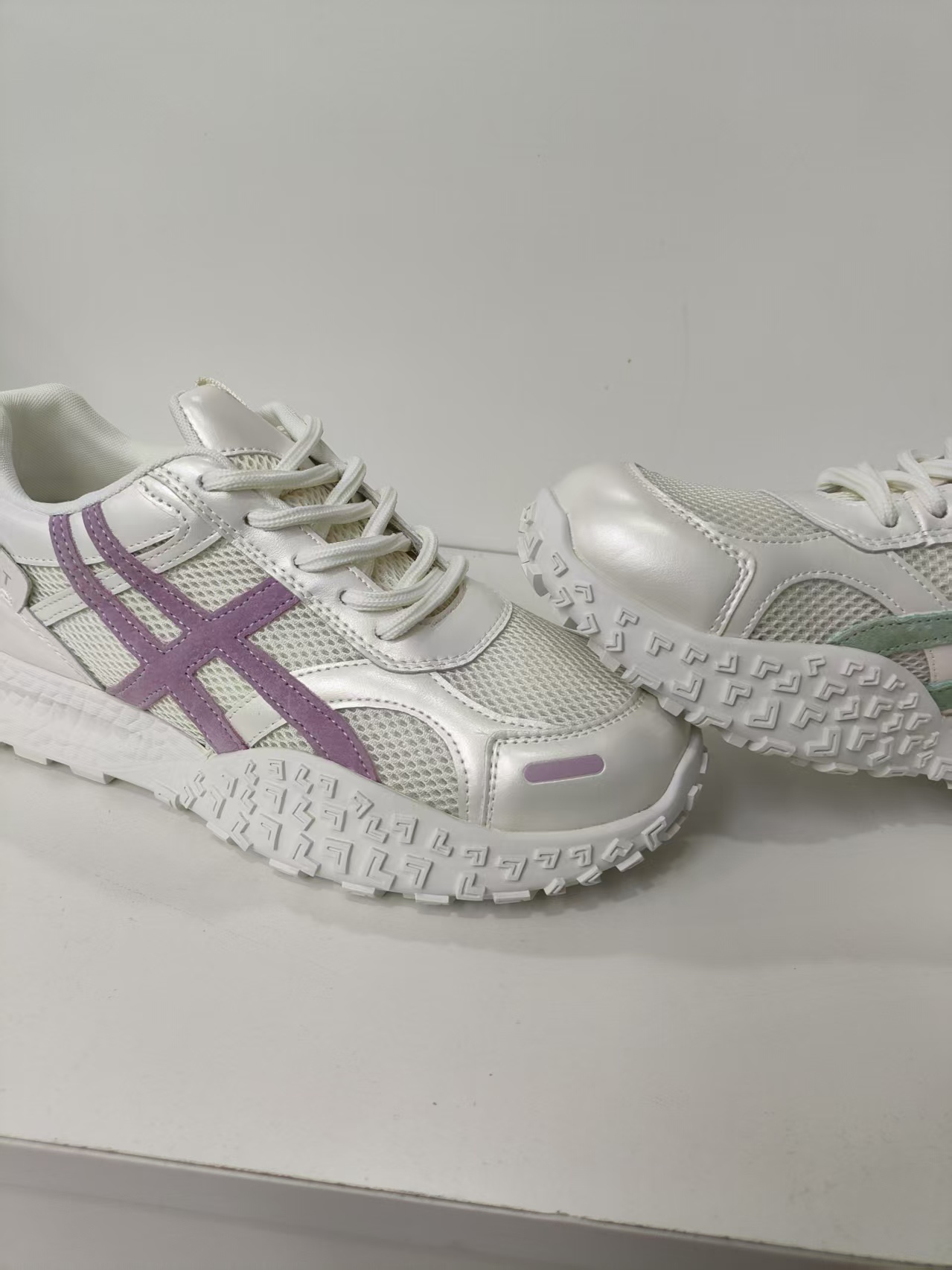 【六六六】透网阿甘夏季新款网面透气百搭拼色休闲鞋2QAG60