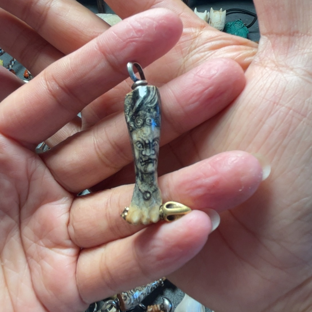 橋*针刺点墨手臂一个