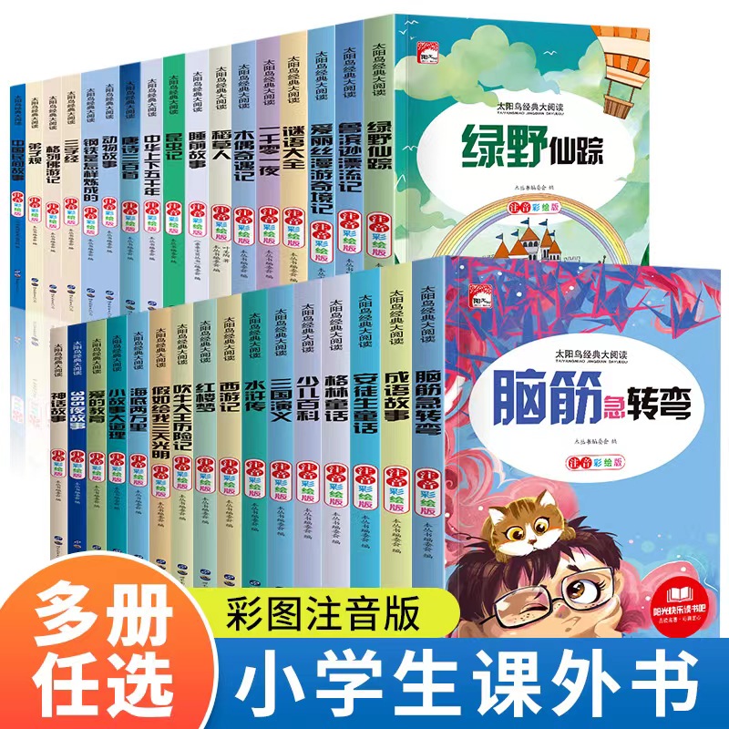 【彩图注音】太阳鸟经典大阅读儿童文学0-12岁名著暑期热卖系列