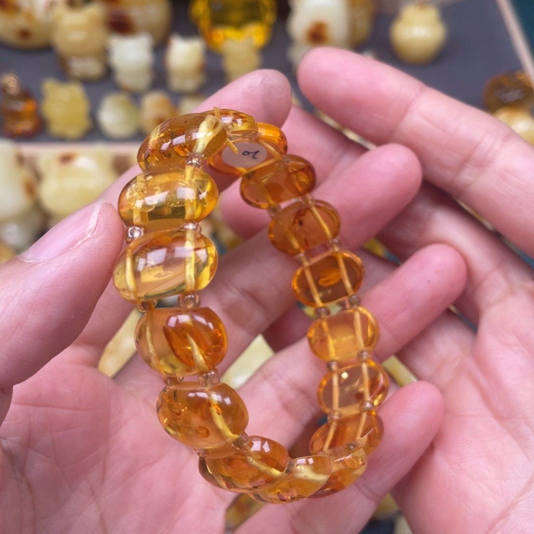 未镶嵌琥珀裸石蜜蜡