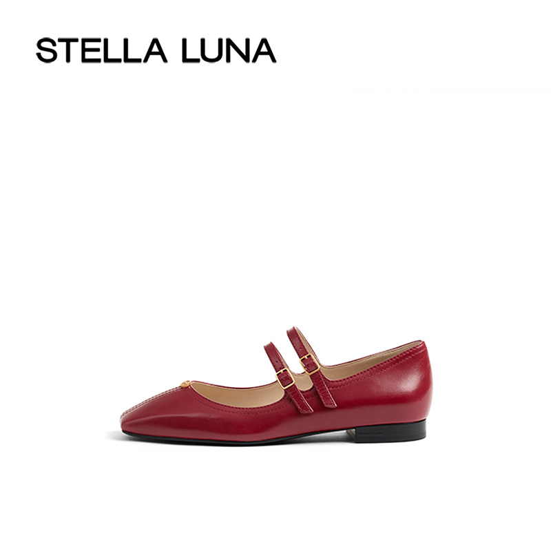 STELLA LUNA女鞋25SS单鞋 INDISPENSABLE 双条细带玛丽珍