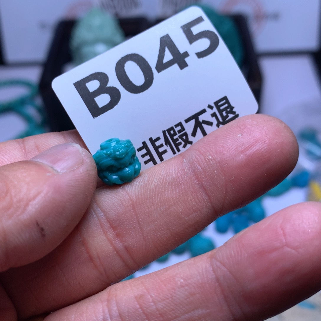 绿松石珠宝奇石未镶嵌