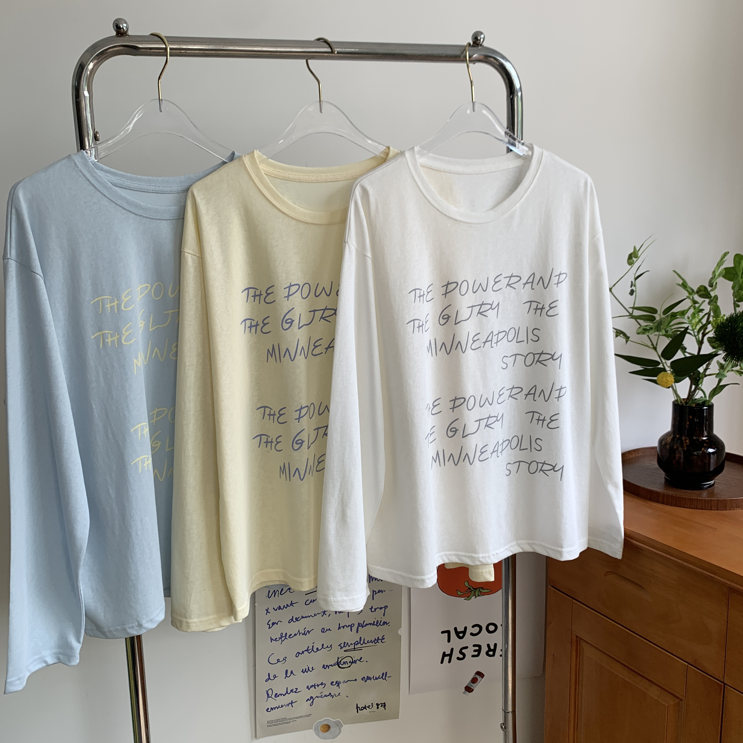 【海盐芝士】韩版雪花棉防晒T恤