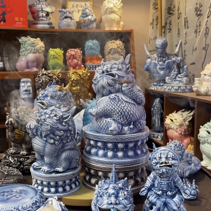 雪***飞瓷片摆件1111111111111