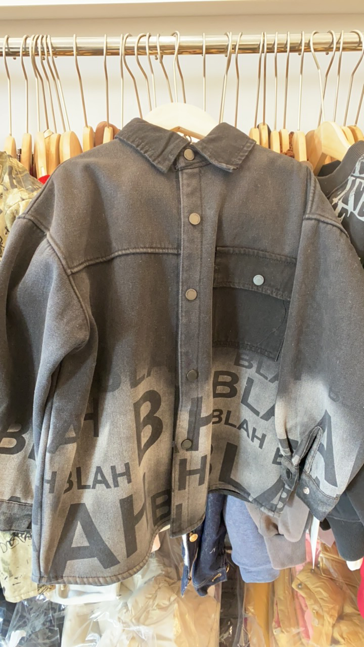 一体绒牛仔衬衣百搭帅气