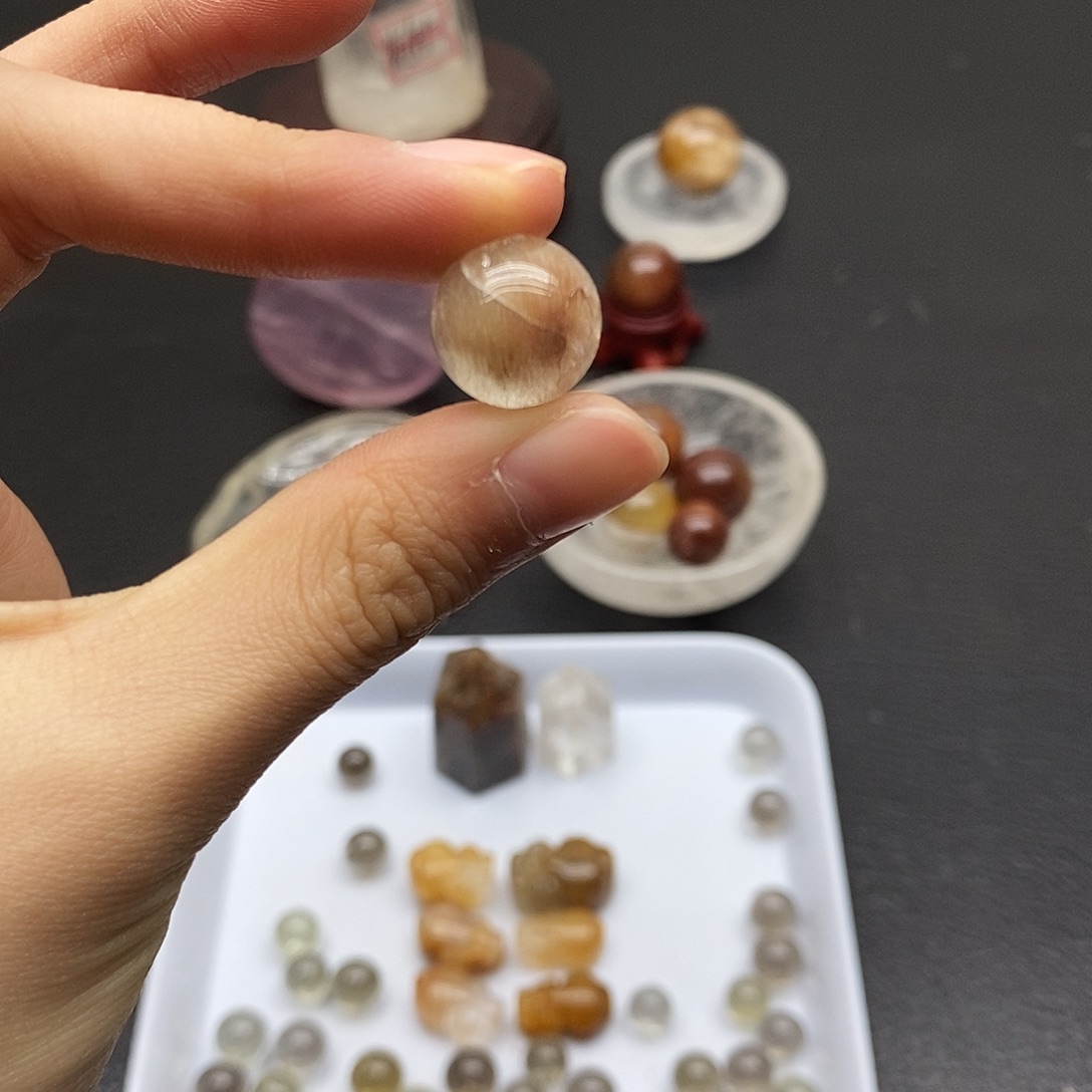 珠宝半成品水晶未镶嵌247水晶石