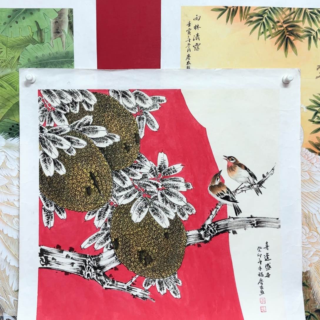 国画国画庆友作品欣赏