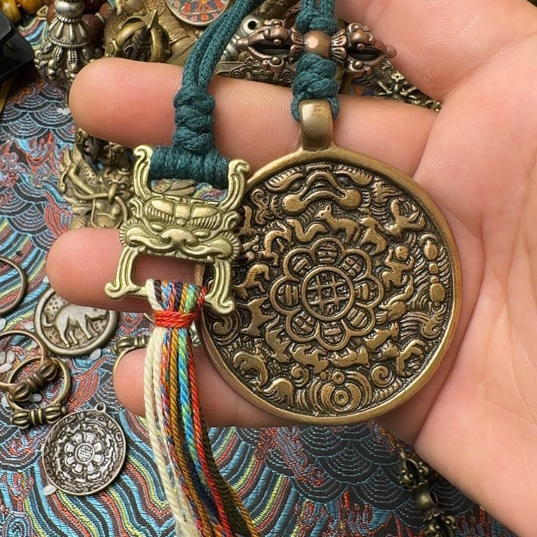 哆***咪藏式风格九宫八卦牌