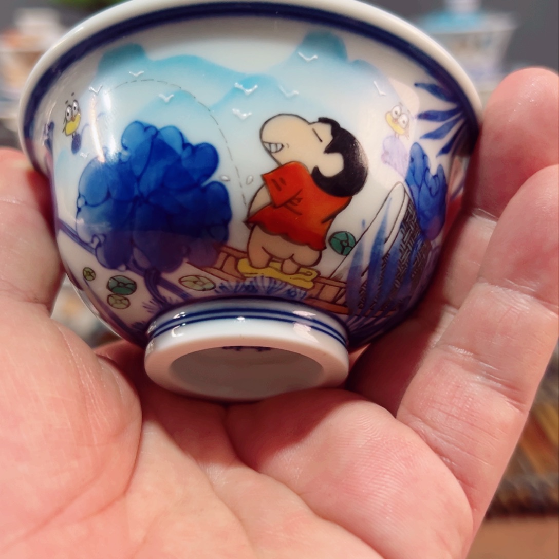 杯景德镇手工手绘