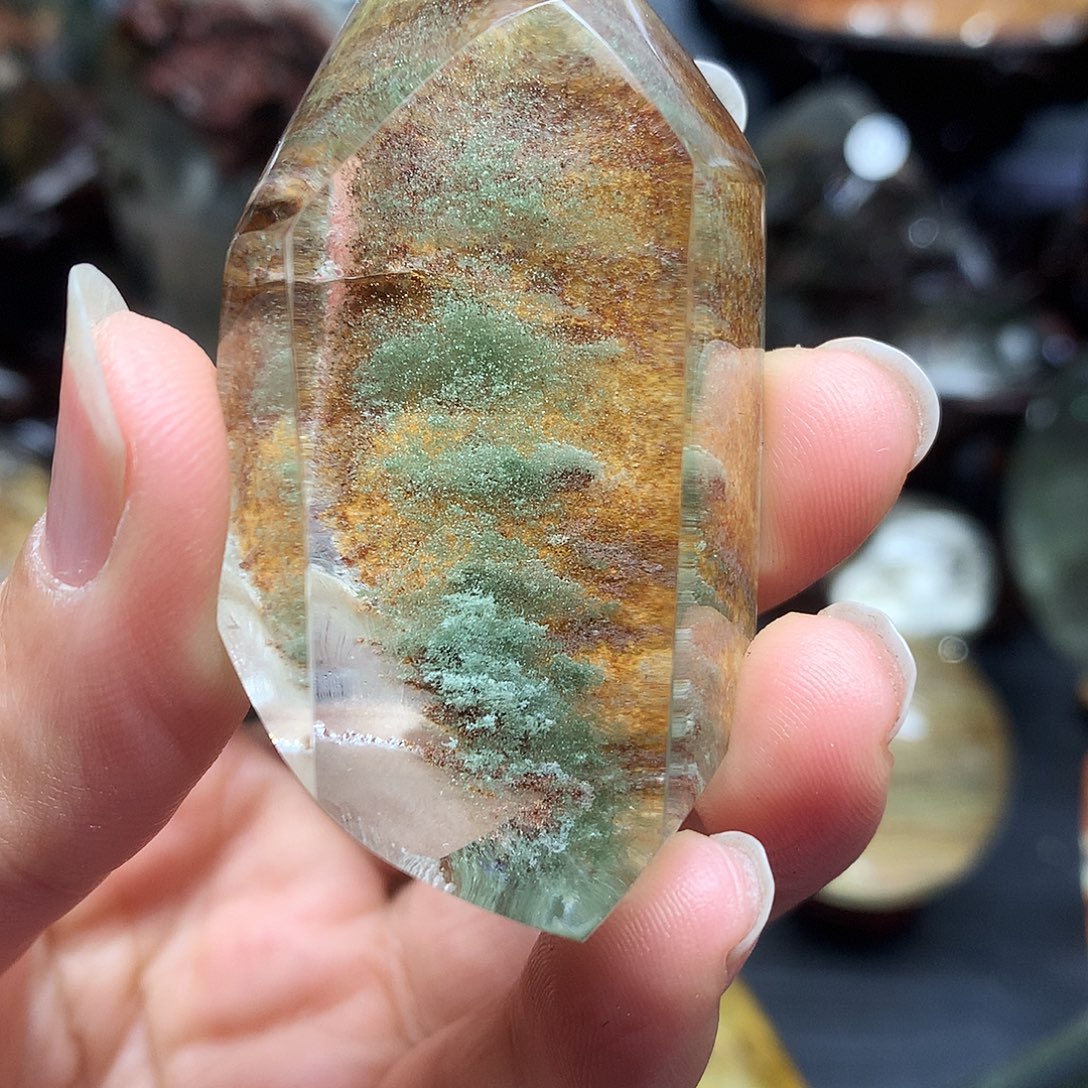 H***利未镶嵌紫晶珠宝半成品