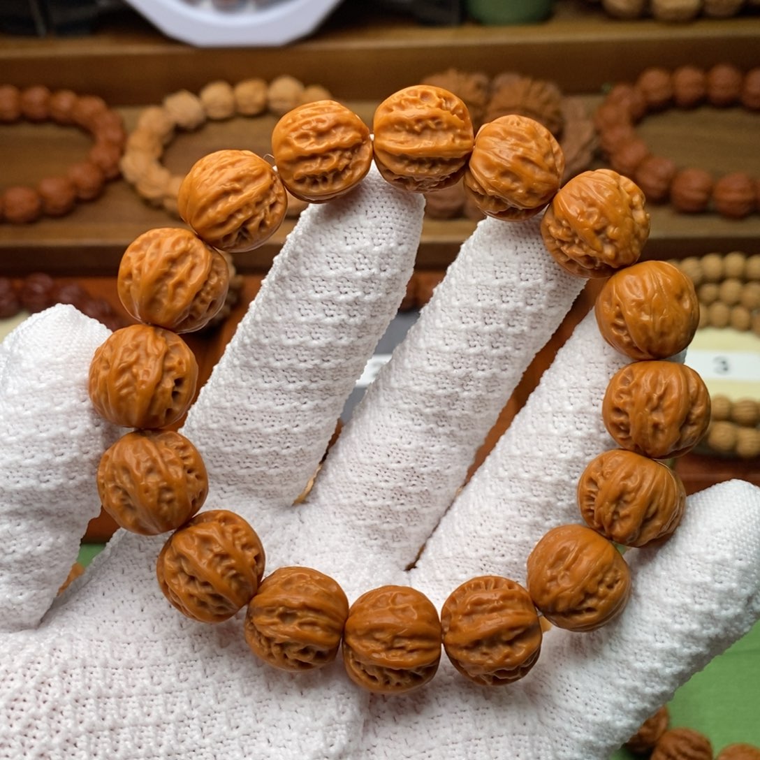 手串文玩核桃17老款京八棱