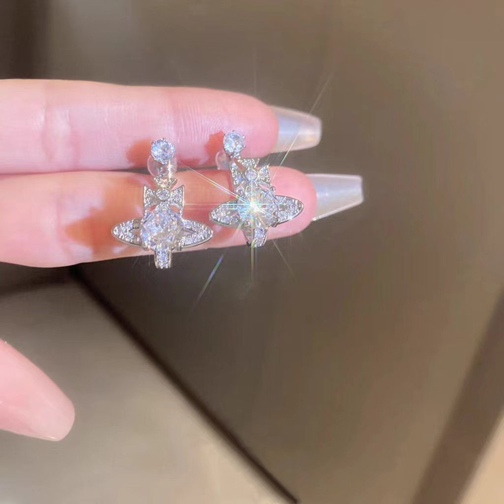 铜合金耳饰 3017小众轻奢气质耳钉