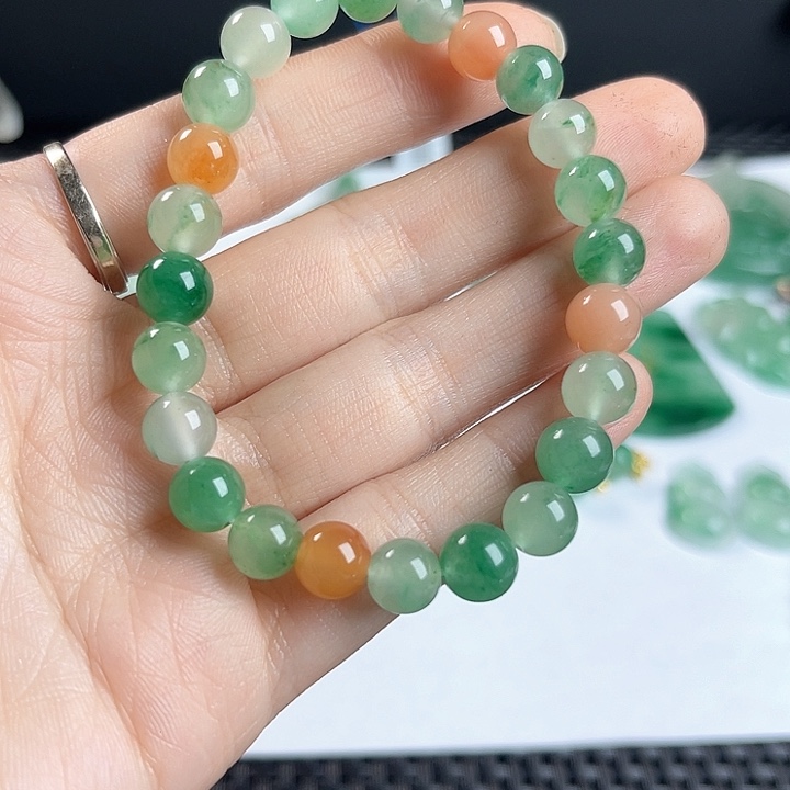 石英质玉手链未镶嵌