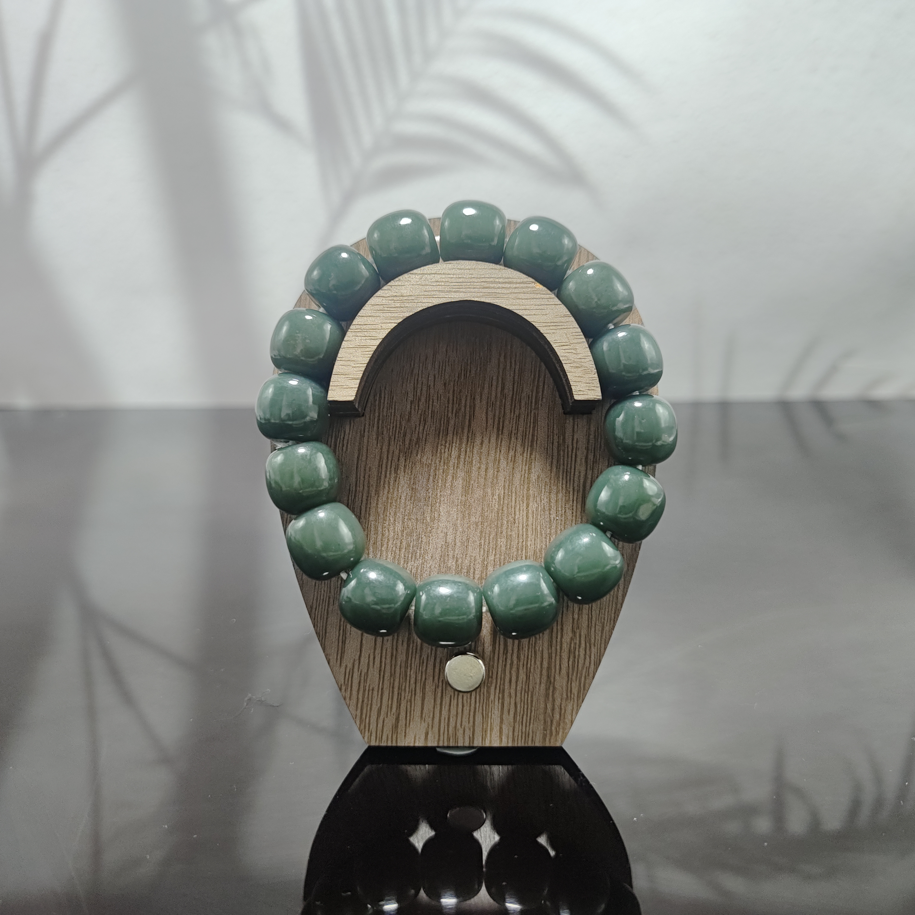 L和田玉桶珠手串（卡14）0947