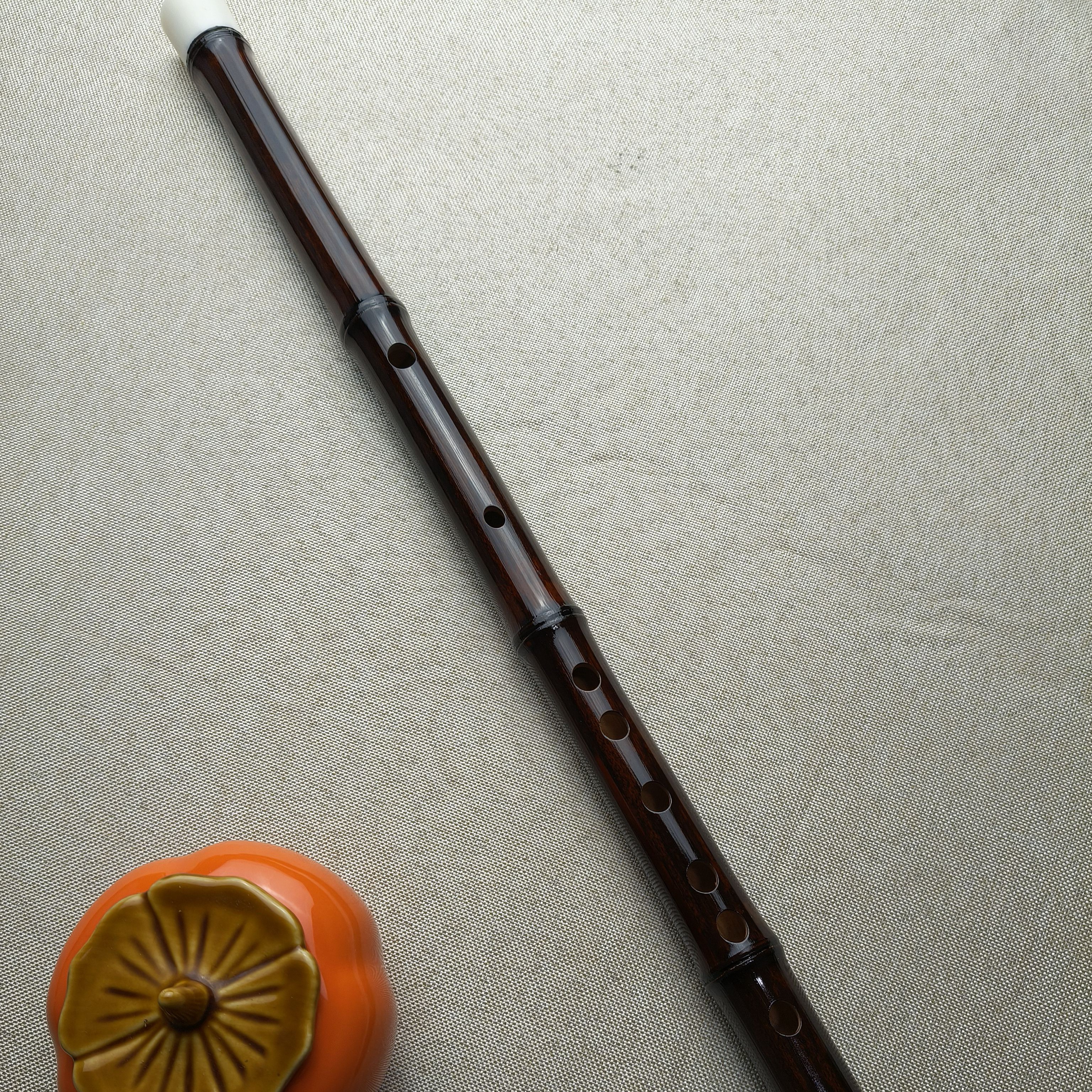 精选安徽紫竹老料大漆工艺紫竹笛子