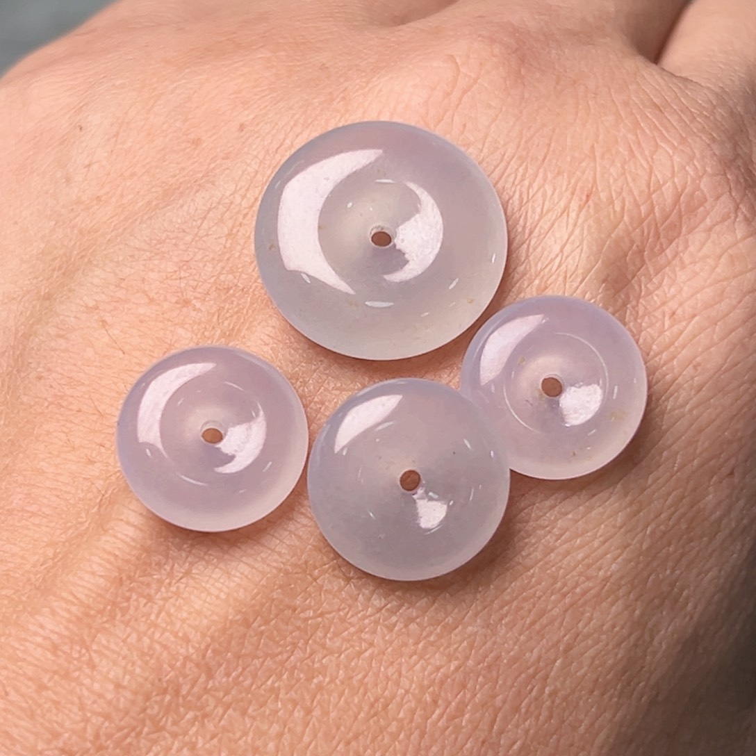 定制翡翠未镶嵌平安扣