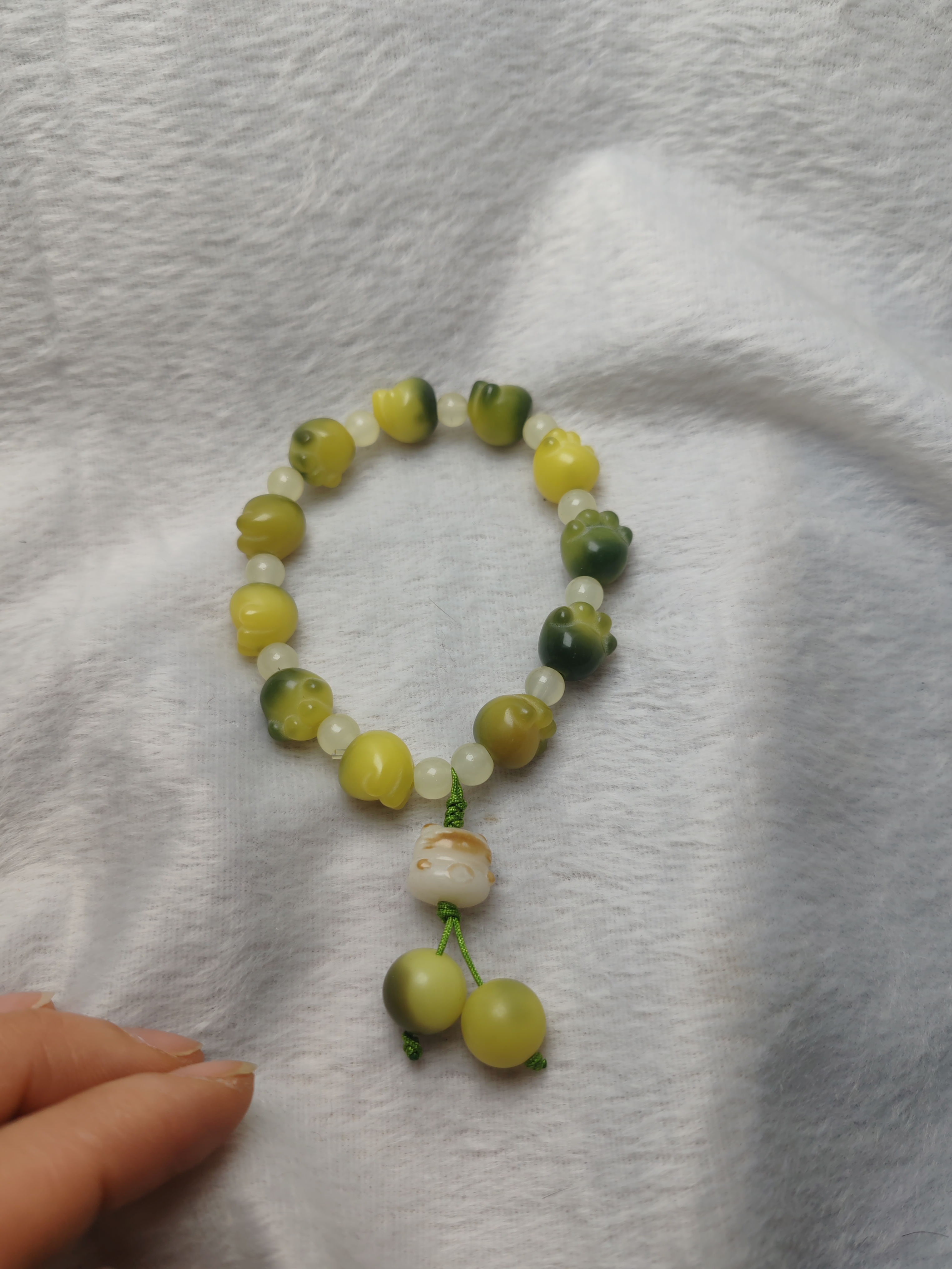 天然猫爪菩提根手串男女款