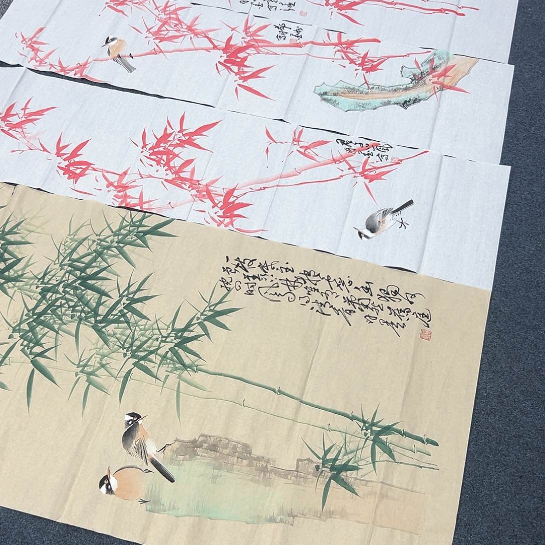 国画纯手绘字画作品欣赏