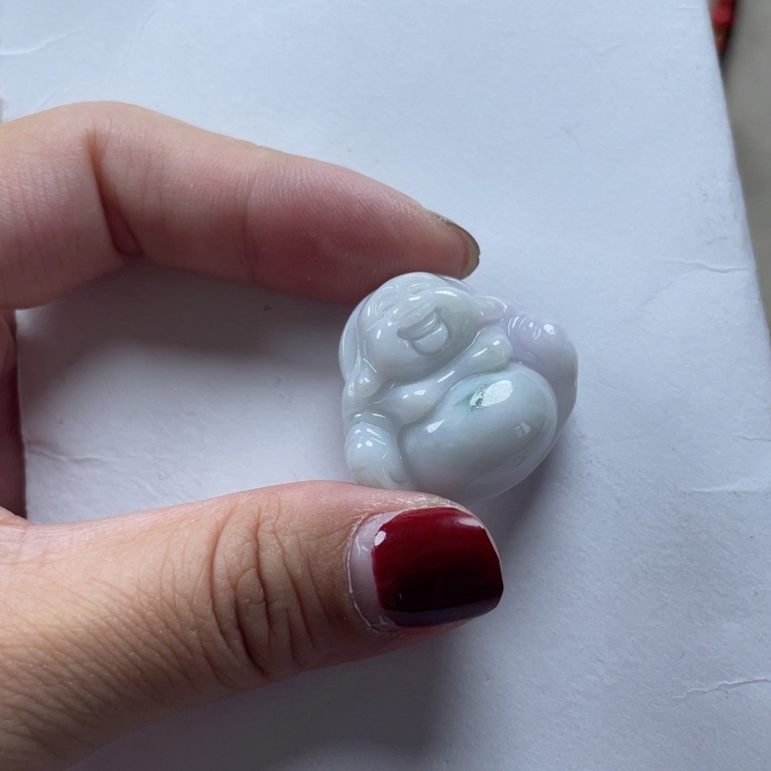 翡翠颈饰未镶嵌佛公