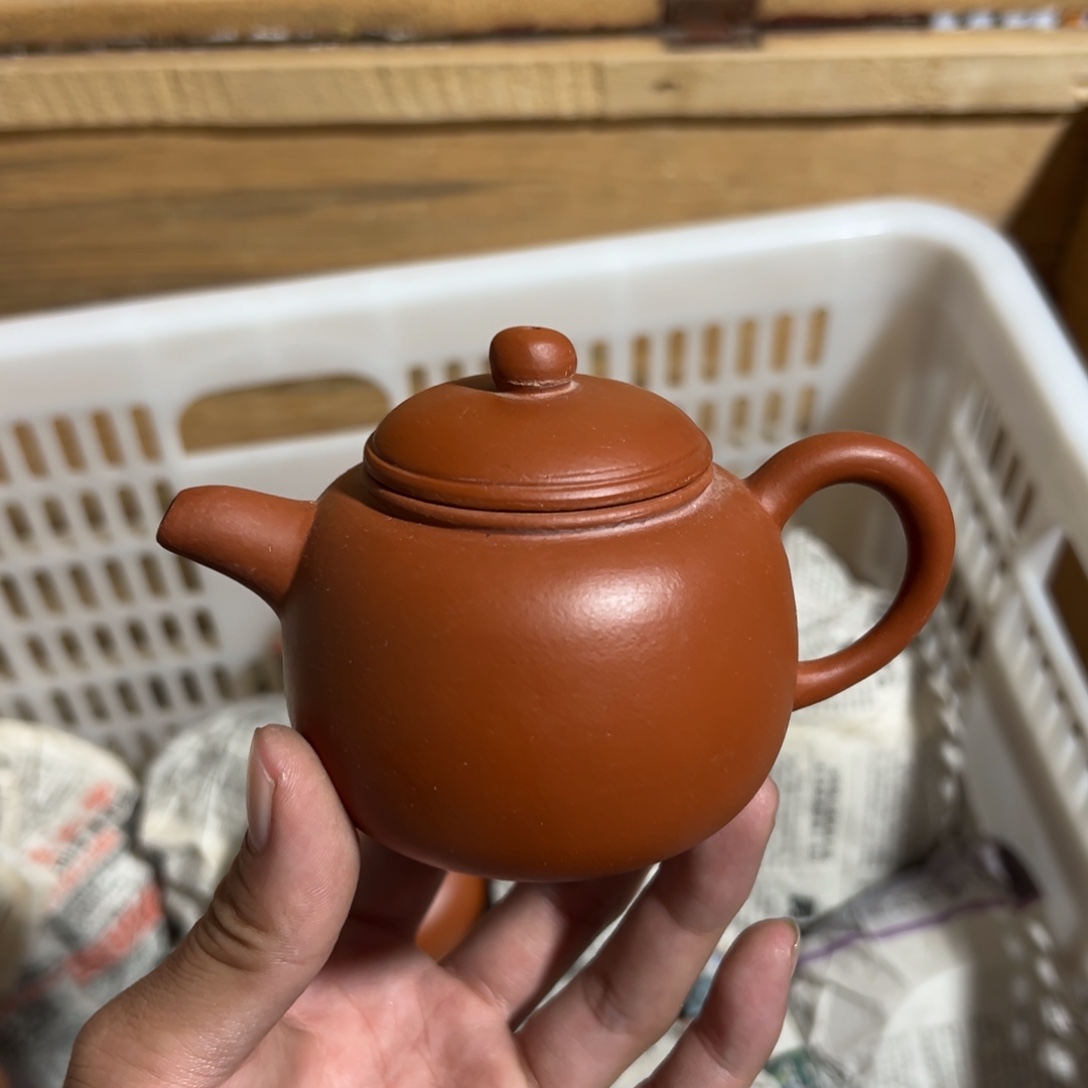 茶壶紫砂老厂紫砂壶一件！