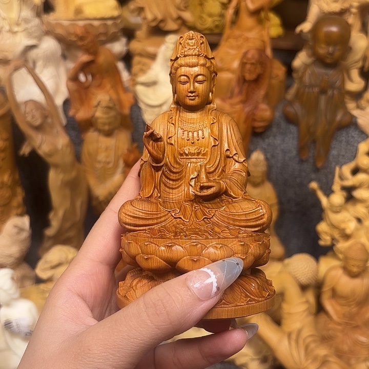 柏木（崖柏）崖柏瑕疵观音