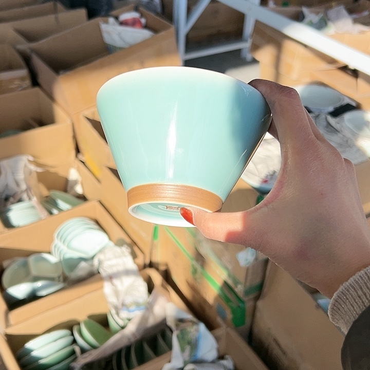 小米茶器龙泉青瓷