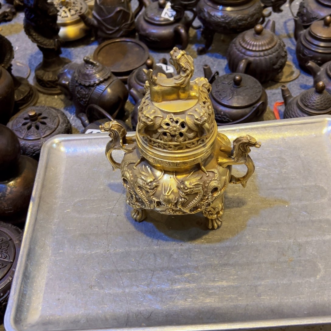 零****黄铜摆件，文房摆件
