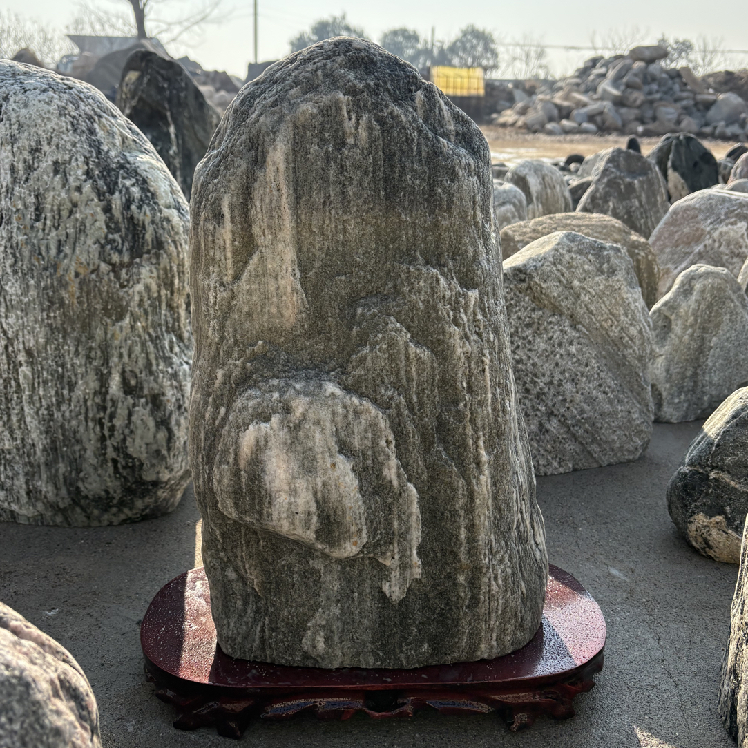 办公室摆件工艺品雕刻手工靠山石（定制刻字款直播间一物一拍)