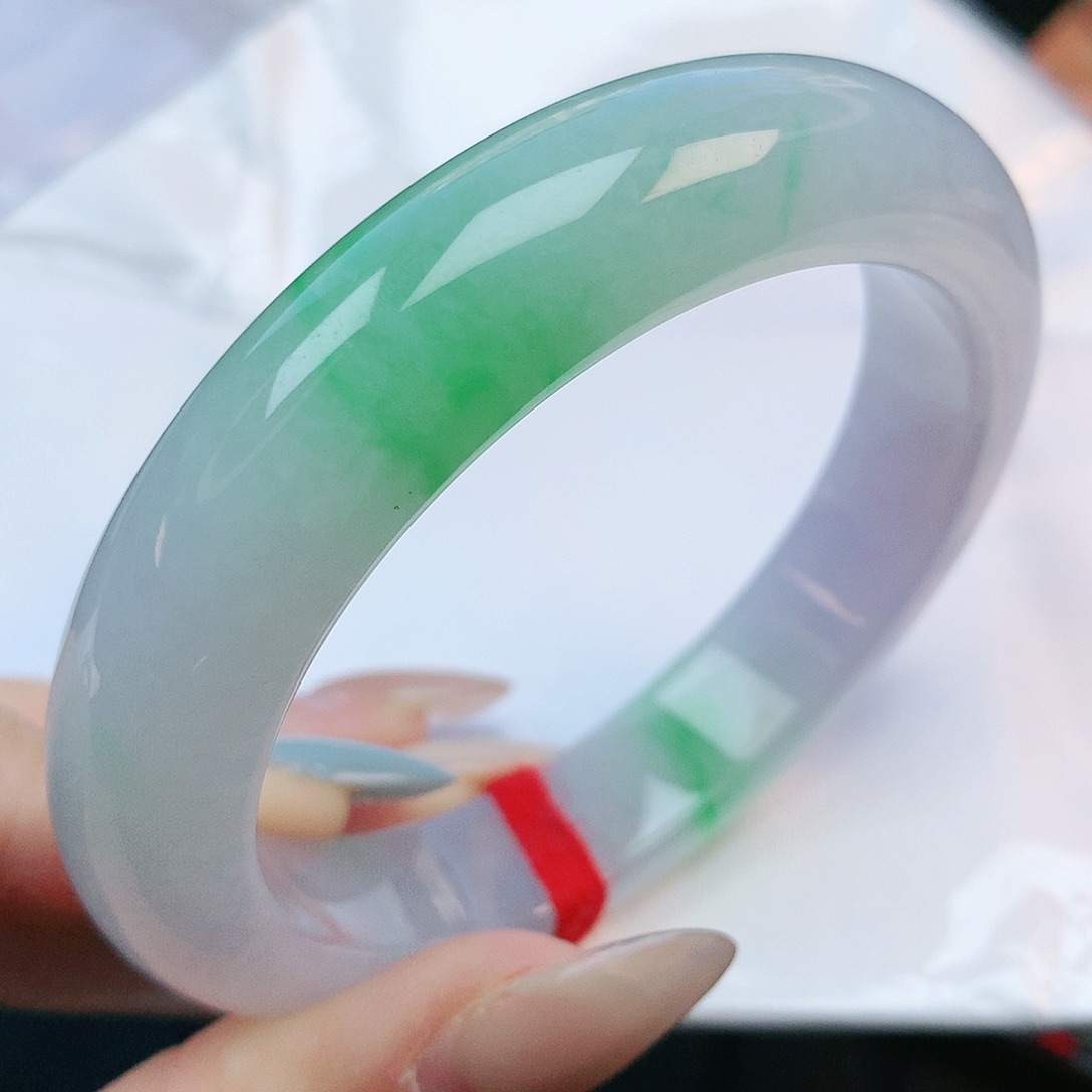 未镶嵌手镯翡翠57圈口882756