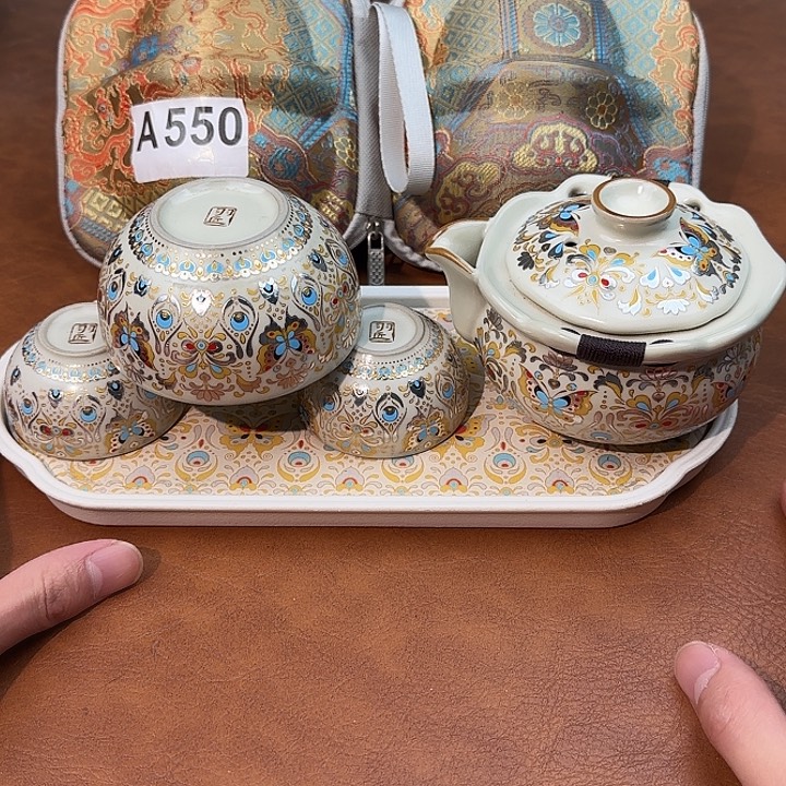 颜瓷闪购商品链接550送茶盘