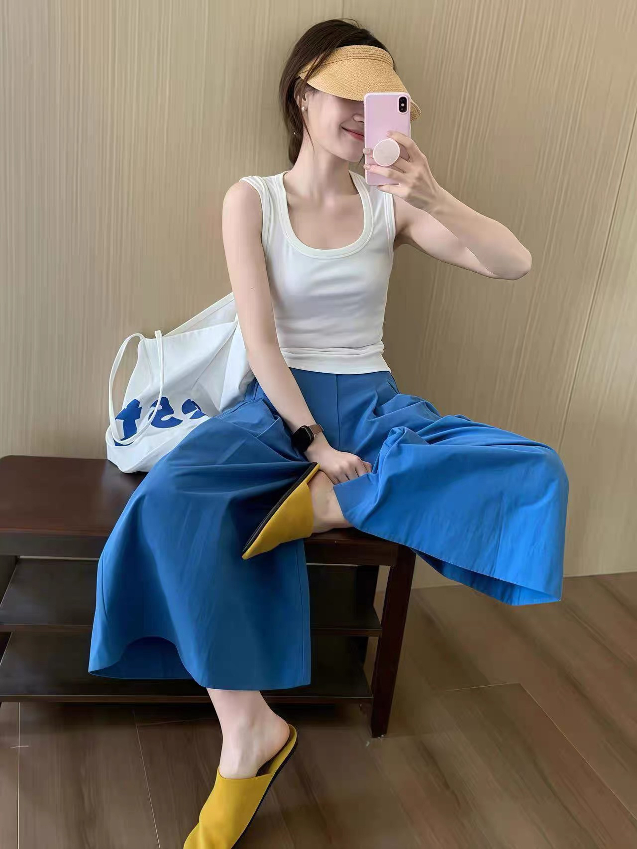 百搭防走光夏季弹力修身显瘦无袖薄款内搭女吊带背心
