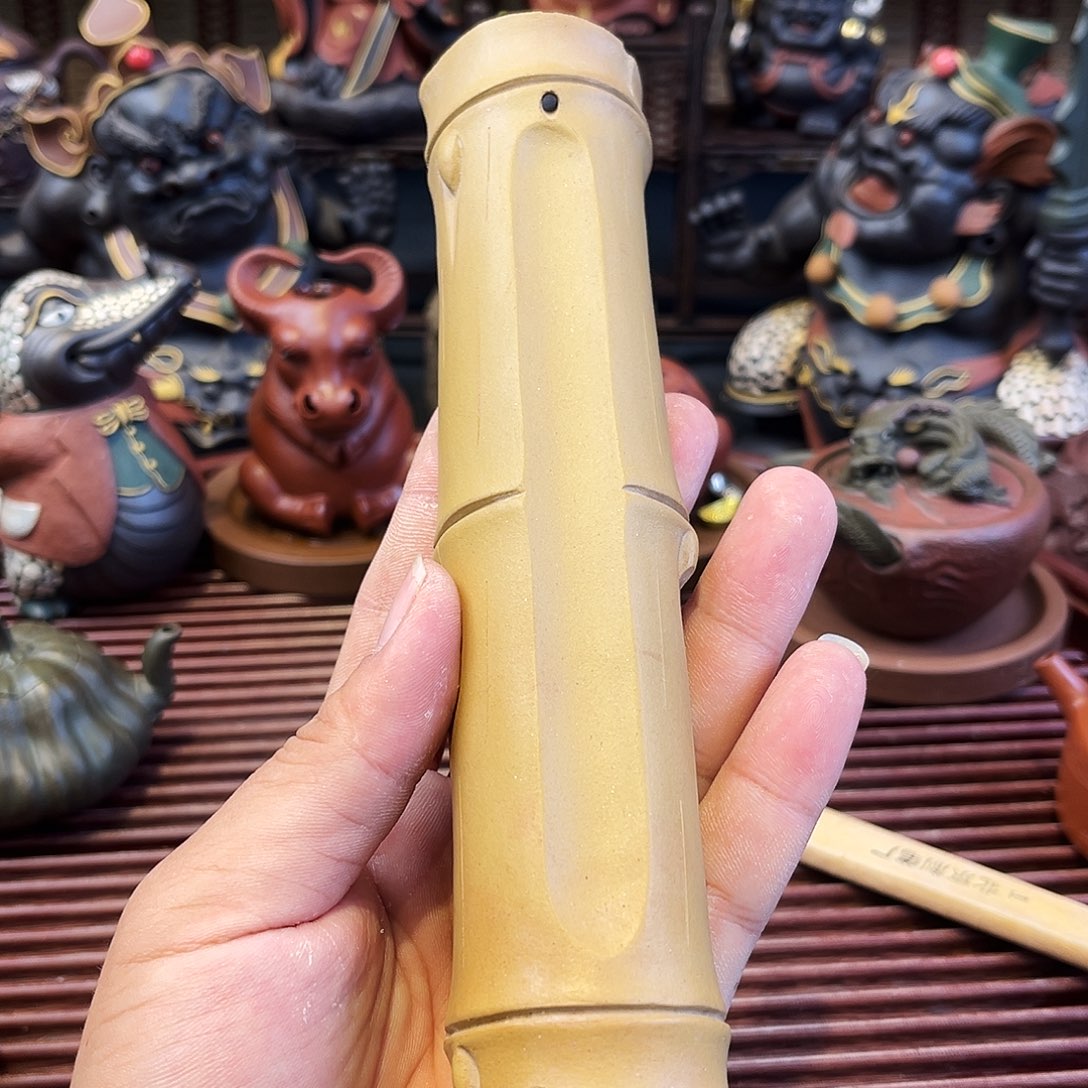 茶杯紫砂高端紫砂雕塑茶宠微瑕