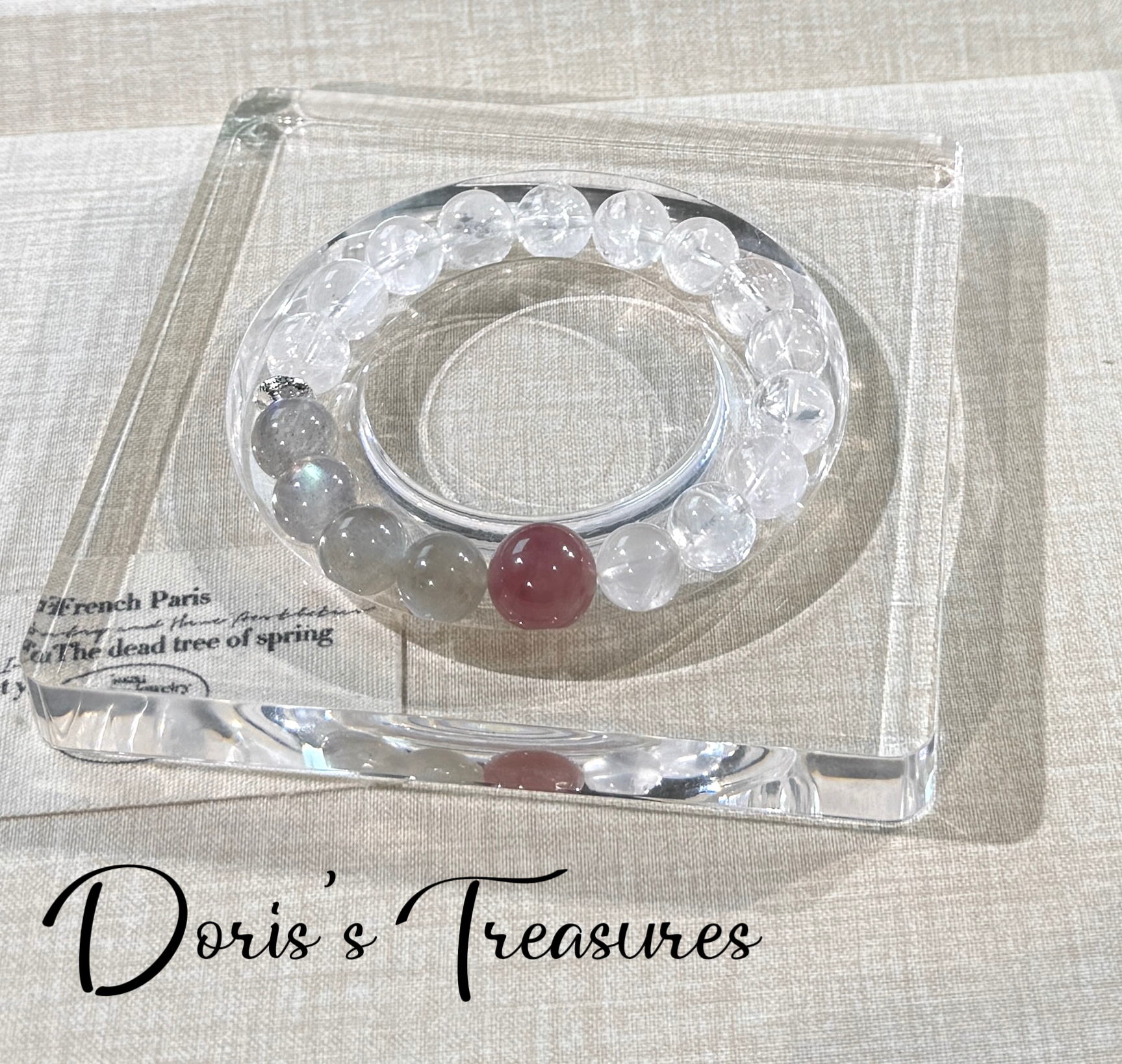 【月光冰川】水晶手串 气质多样性发一颜色微差