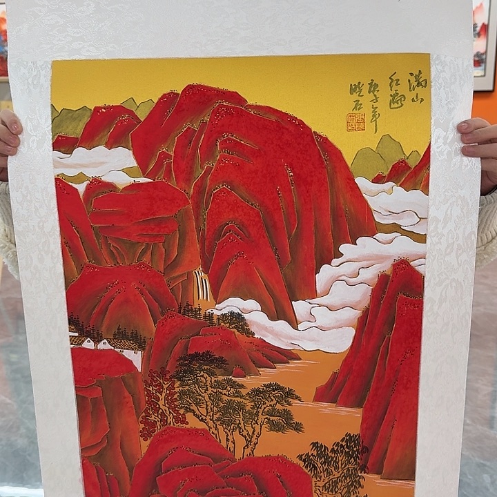 国画书法作品多次参加全国性