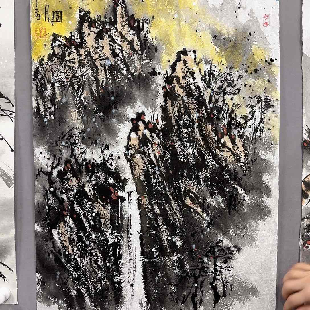 国画国画纯手绘作品请放心去藏