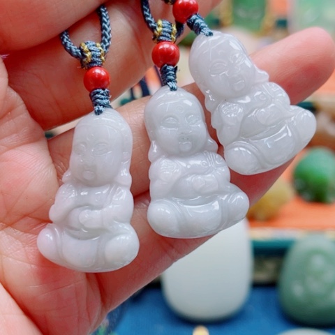 翡翠颈饰未镶嵌多样性发货一件