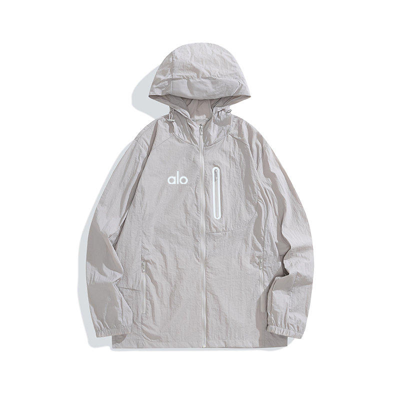 alo防晒服男夏季UPF50+户外钓鱼冰丝防晒衣透气反光薄款外套上衣