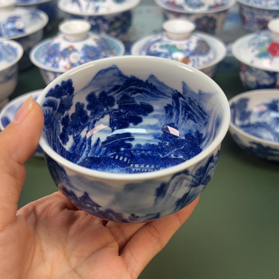 木木景德镇纯手绘茶具121