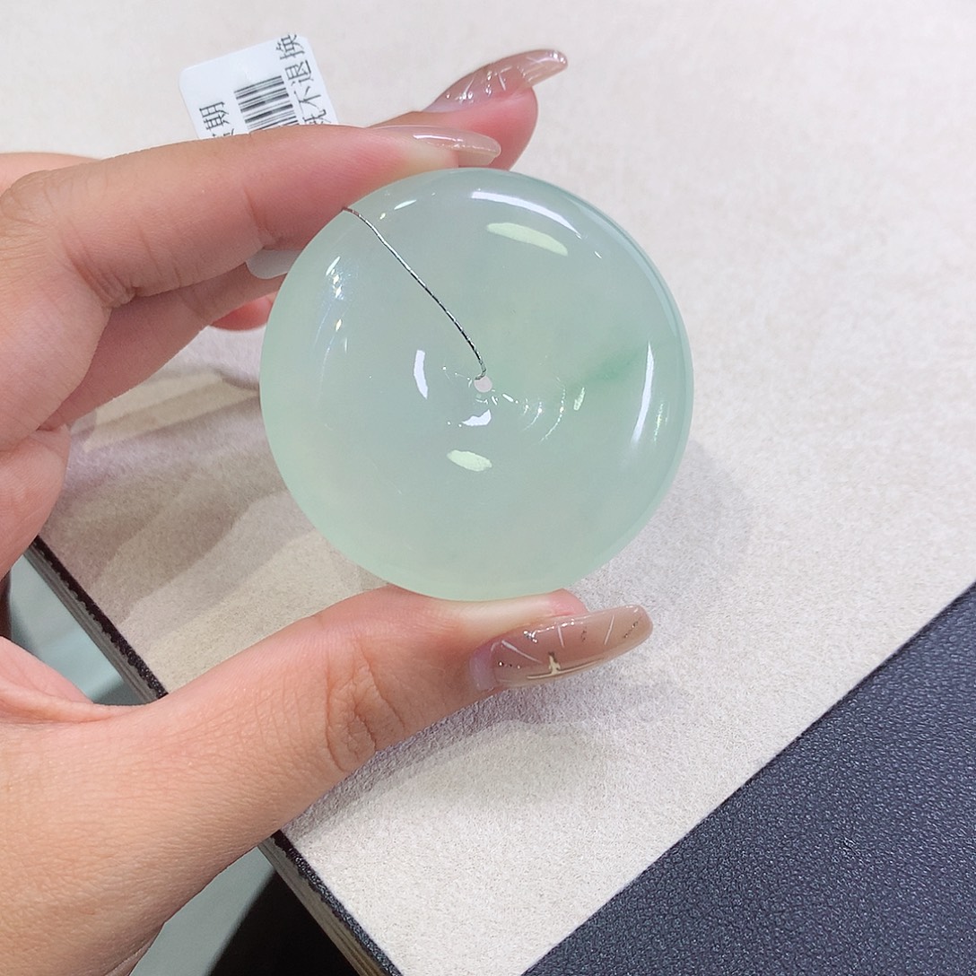 翡翠未镶嵌吊坠(不含链)46-10